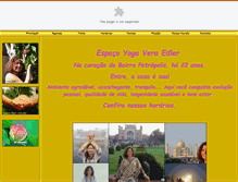 Tablet Screenshot of espacoyogaveraedler.org.br